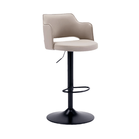 Thorne Modern Leather Adjustable Swivel Barstool