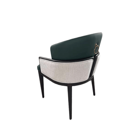 TongXi Modern Chinese Style Leather Dining Chair