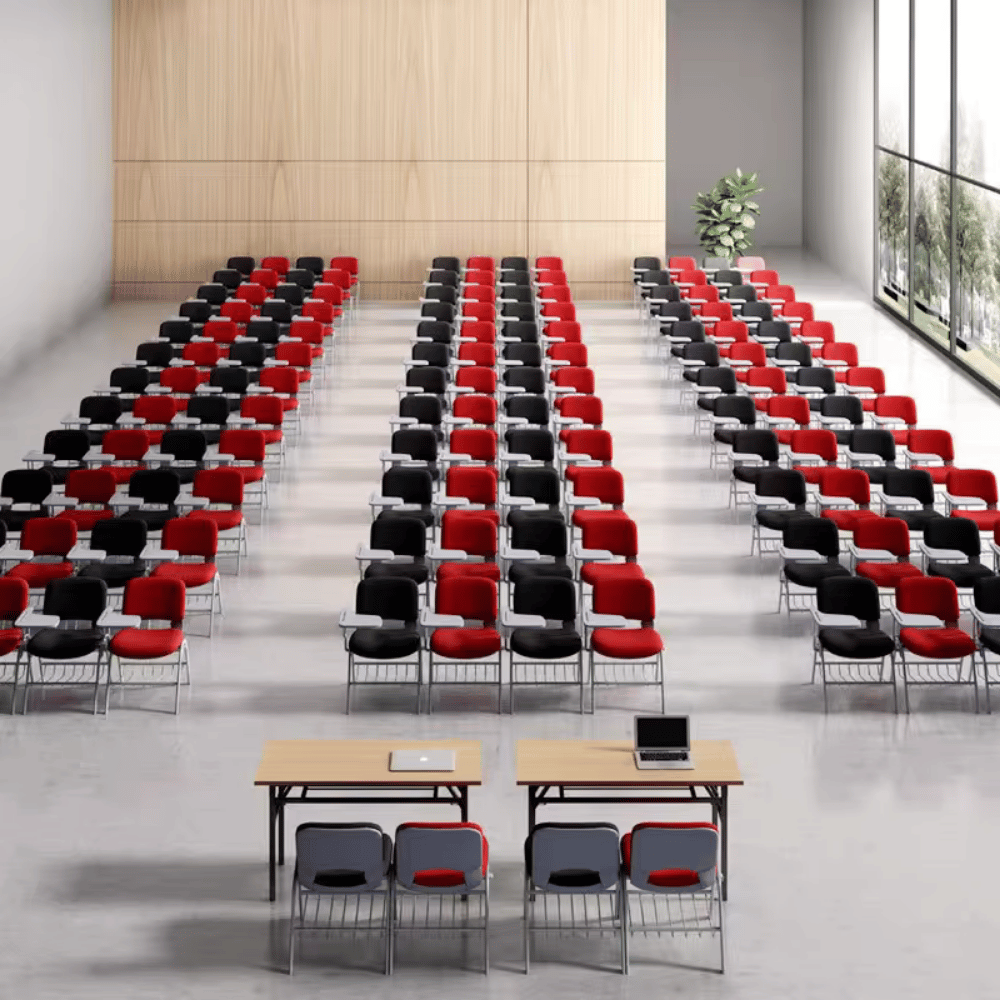 Tosca-B Padded Stackable Visitor Chair with Writing Board