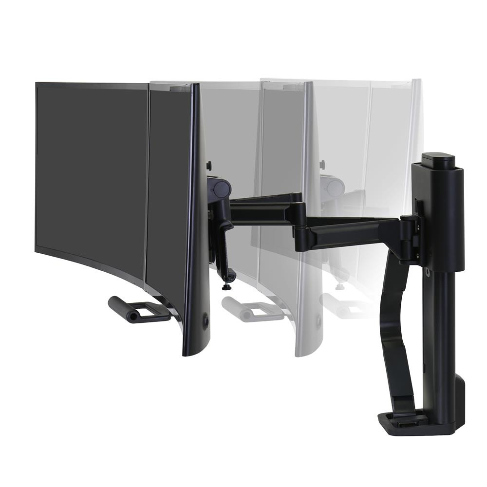 Ergotron TRACE Dual Monitor Mount - Gavisco Office Furniture