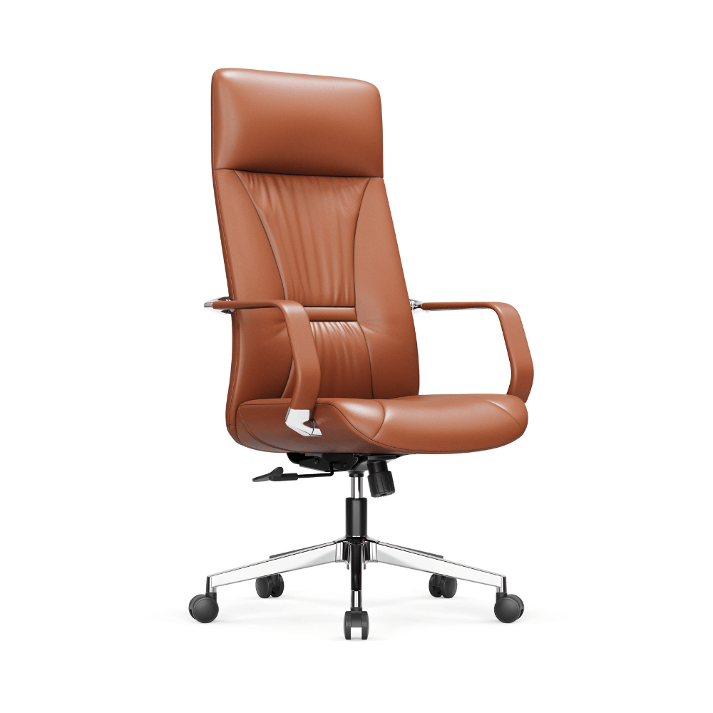 Treasure High Back Office Leather Executive Chair
