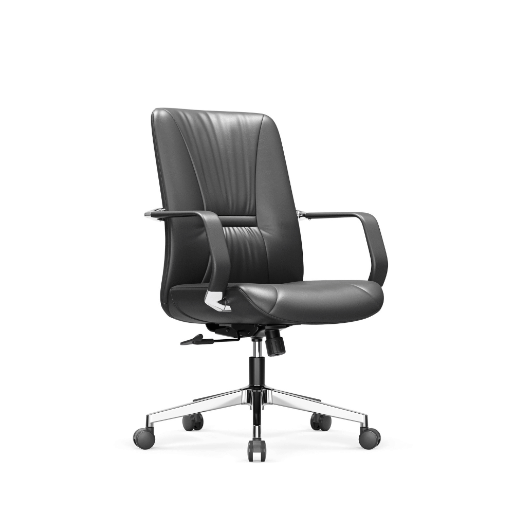 Treasure-M Mid Back Office Leather Conference Chair