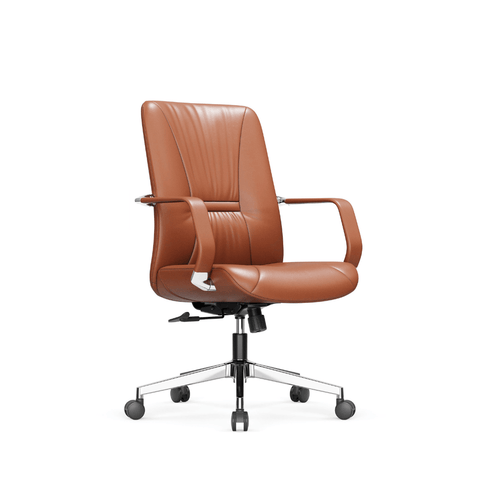 Treasure-M Mid Back Office Leather Conference Chair