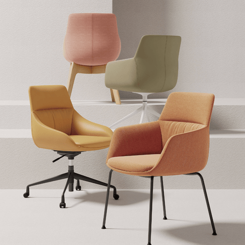 Tulip-A 時尚辦公室休閒扶手椅