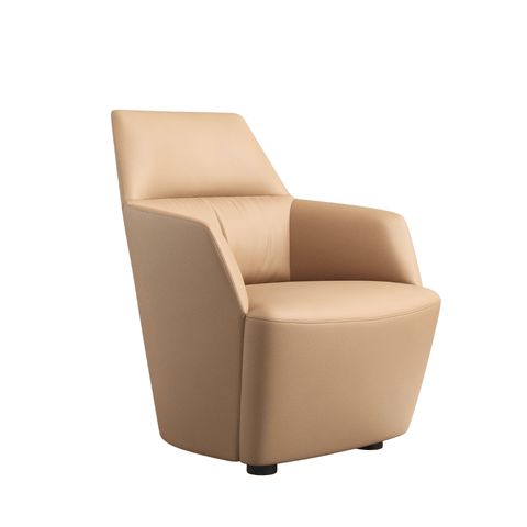 Tulip-D Modern Office Swivel Lounge Barrel Armchair