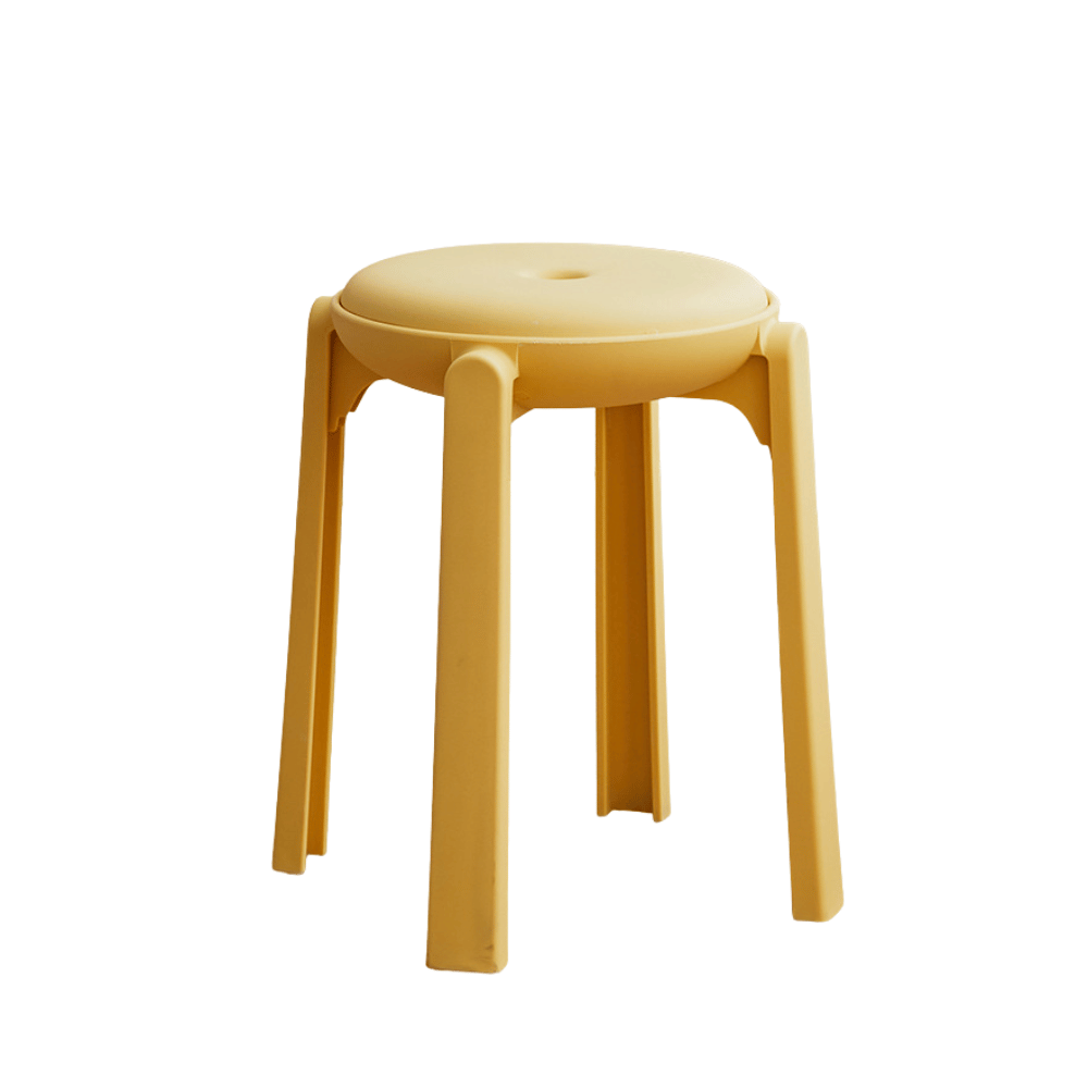 UFO Stackable Plastic Round Stool