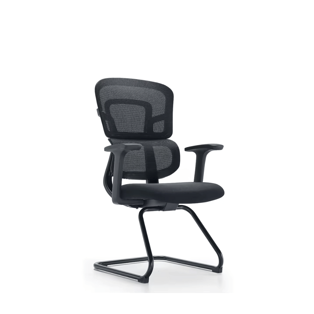 Unas-V Mid Back Double Back Ergonomic Visitor Meeting Cantilever Office Chair - Gavisco Office Furniture