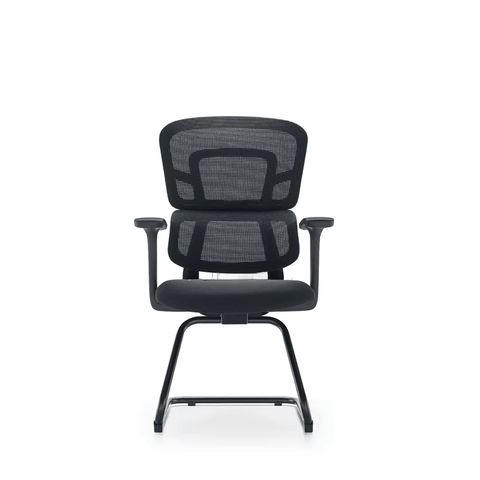 Unas-V Mid Back Double Back Ergonomic Visitor Meeting Cantilever Office Chair - Gavisco Office Furniture