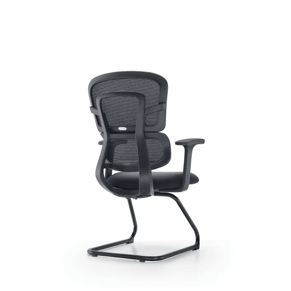 Unas-V Mid Back Double Back Ergonomic Visitor Meeting Cantilever Office Chair - Gavisco Office Furniture