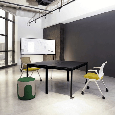 UNITE Metal Frame Movable Meeting Table - Gavisco Office Furniture