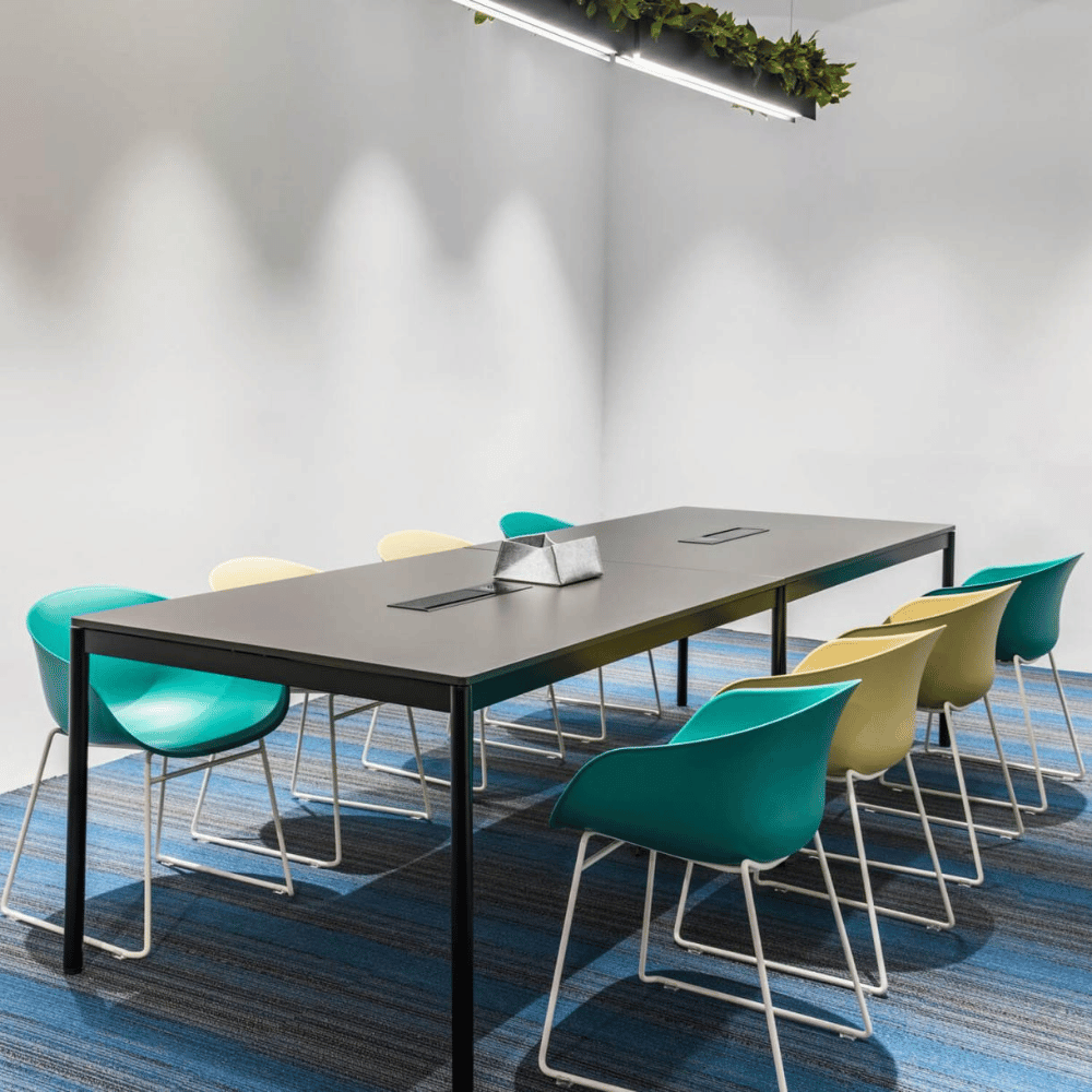 UNITE Metal Frame Conference Meeting Table - Gavisco Office Furniture