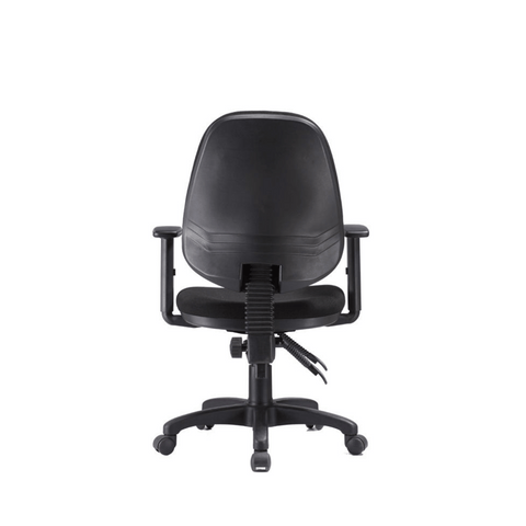 Vantage Mid Back Fabric Ergonomic Office Chair with No Armrest