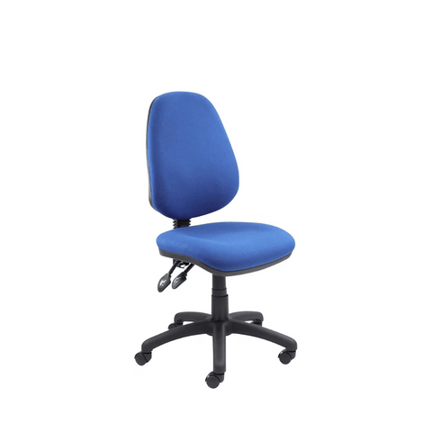 Vantage Mid Back Fabric Ergonomic Office Chair with No Armrest
