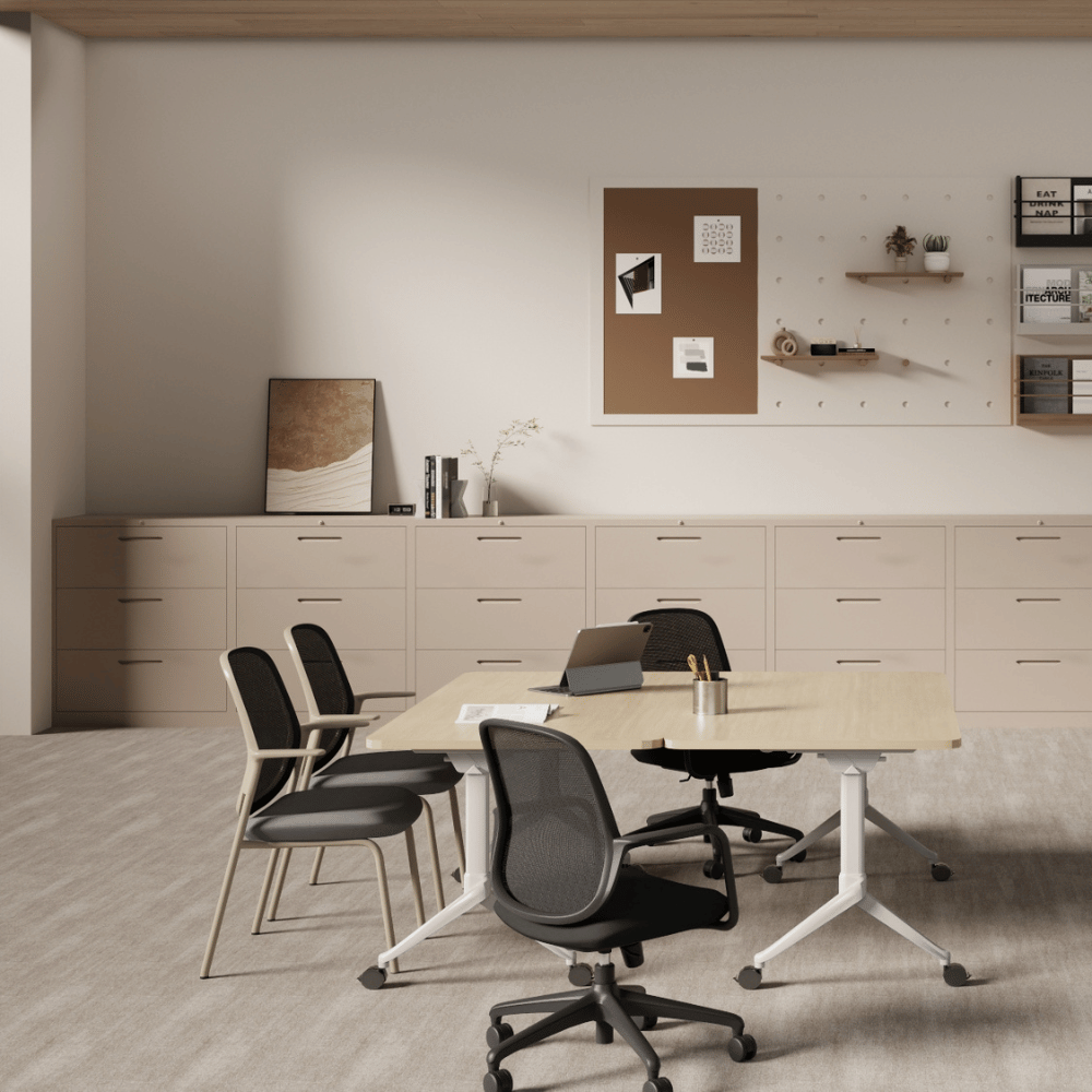 Vega-V Mid Back Office Cantilever Chair