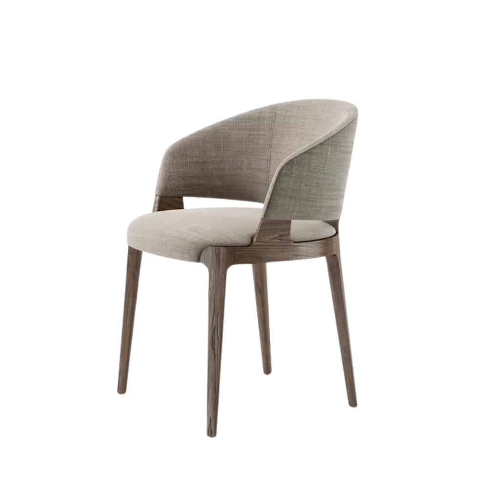 Veils Nordic Tub Dining Room Side Chair