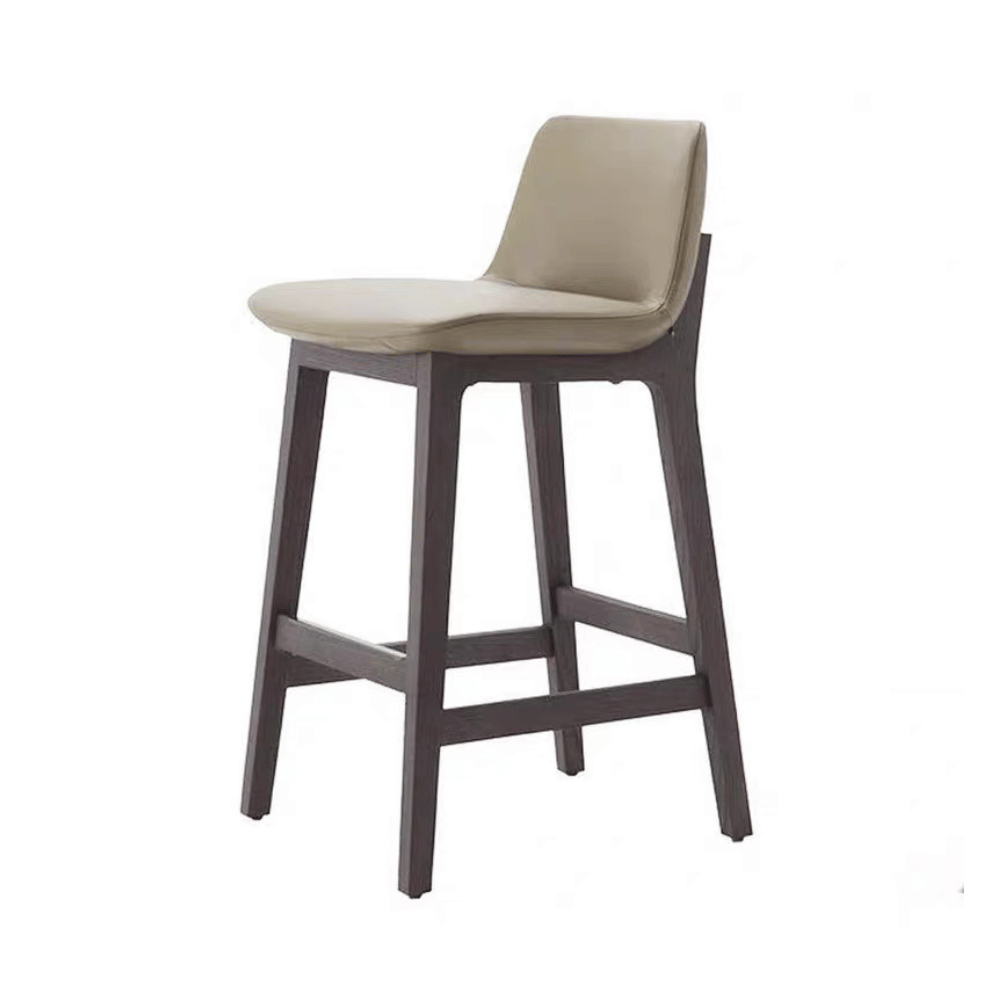 Ventura Modern Leather High Barstool