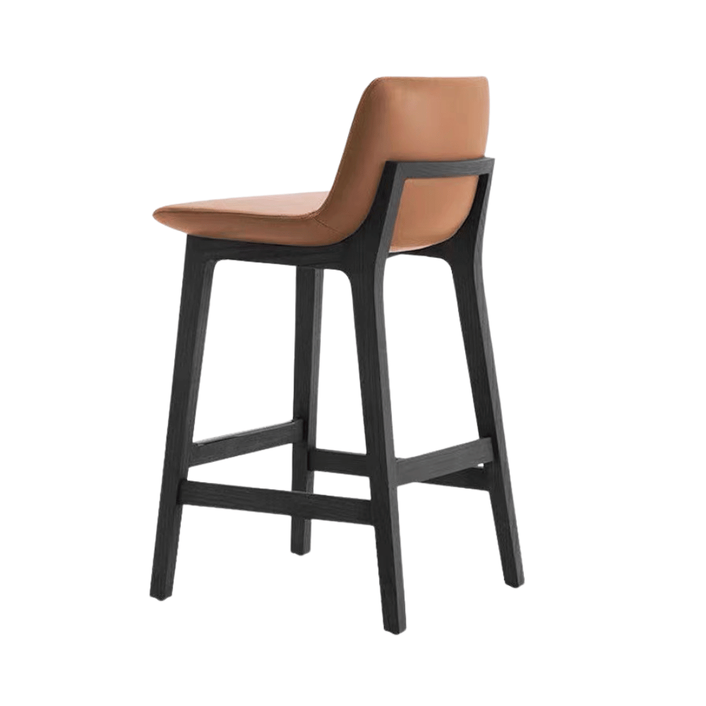 Ventura Modern Leather High Barstool