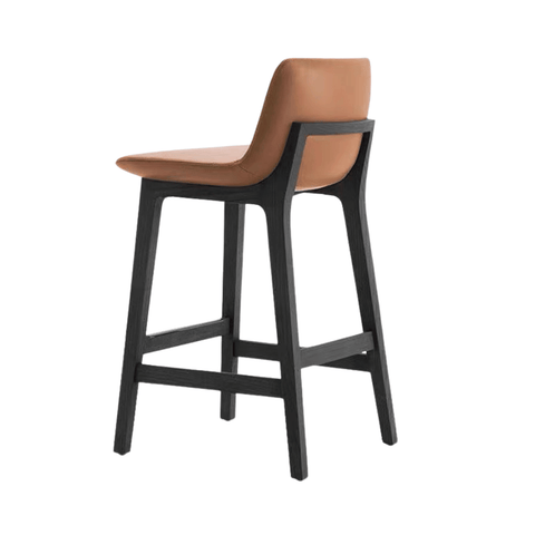 Ventura Modern Leather High Barstool