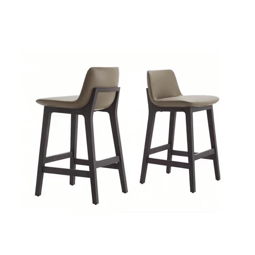Ventura Modern Leather High Barstool