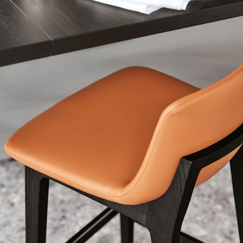 Ventura Modern Leather High Barstool