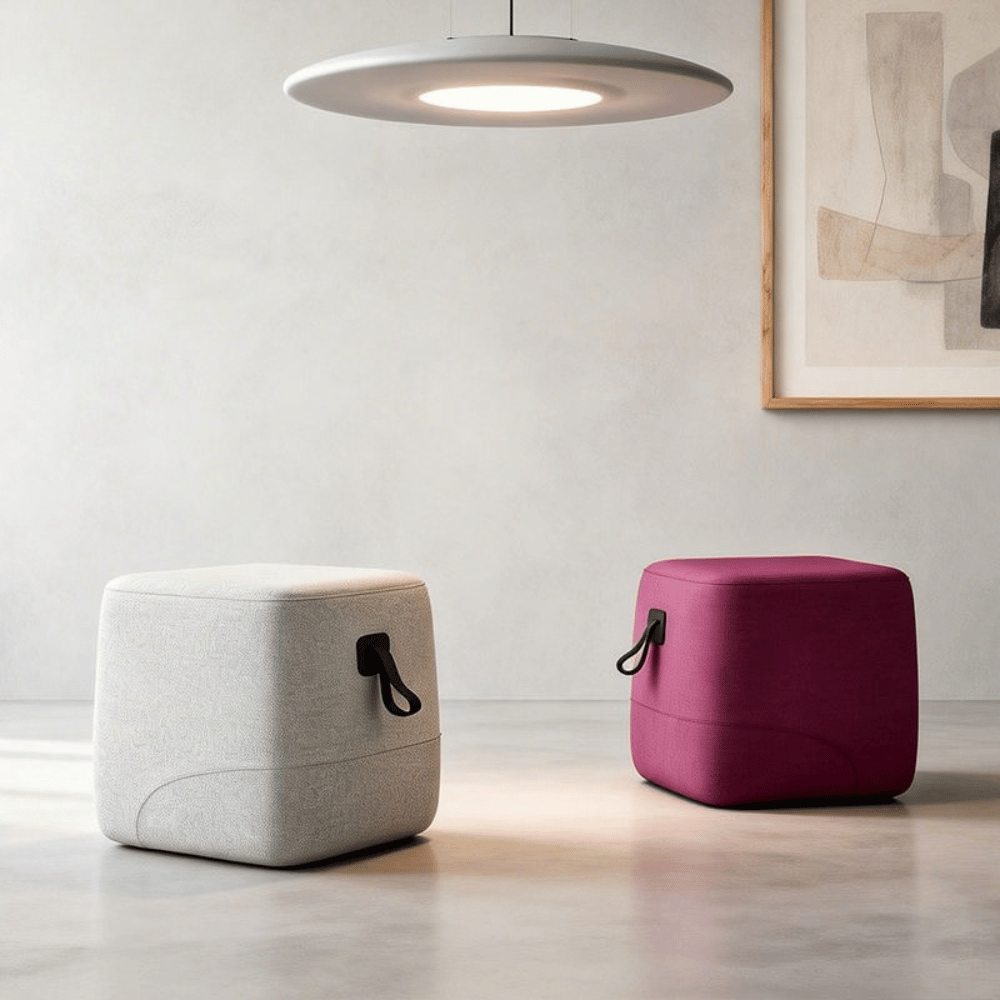 Vessel-A Square Sofa Ottoman Pouf