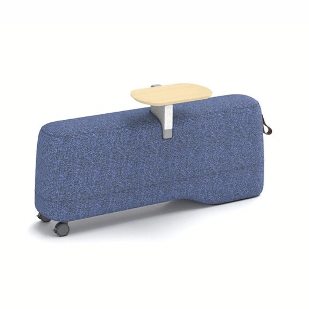 Vessel-D Office Mobile Sofa Bench Pouf with Side Table