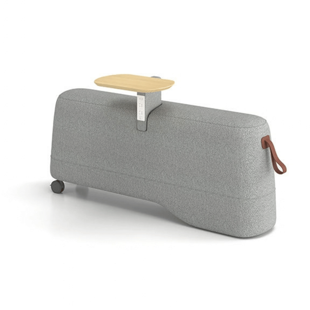 Vessel-D Office Mobile Sofa Bench Pouf with Side Table