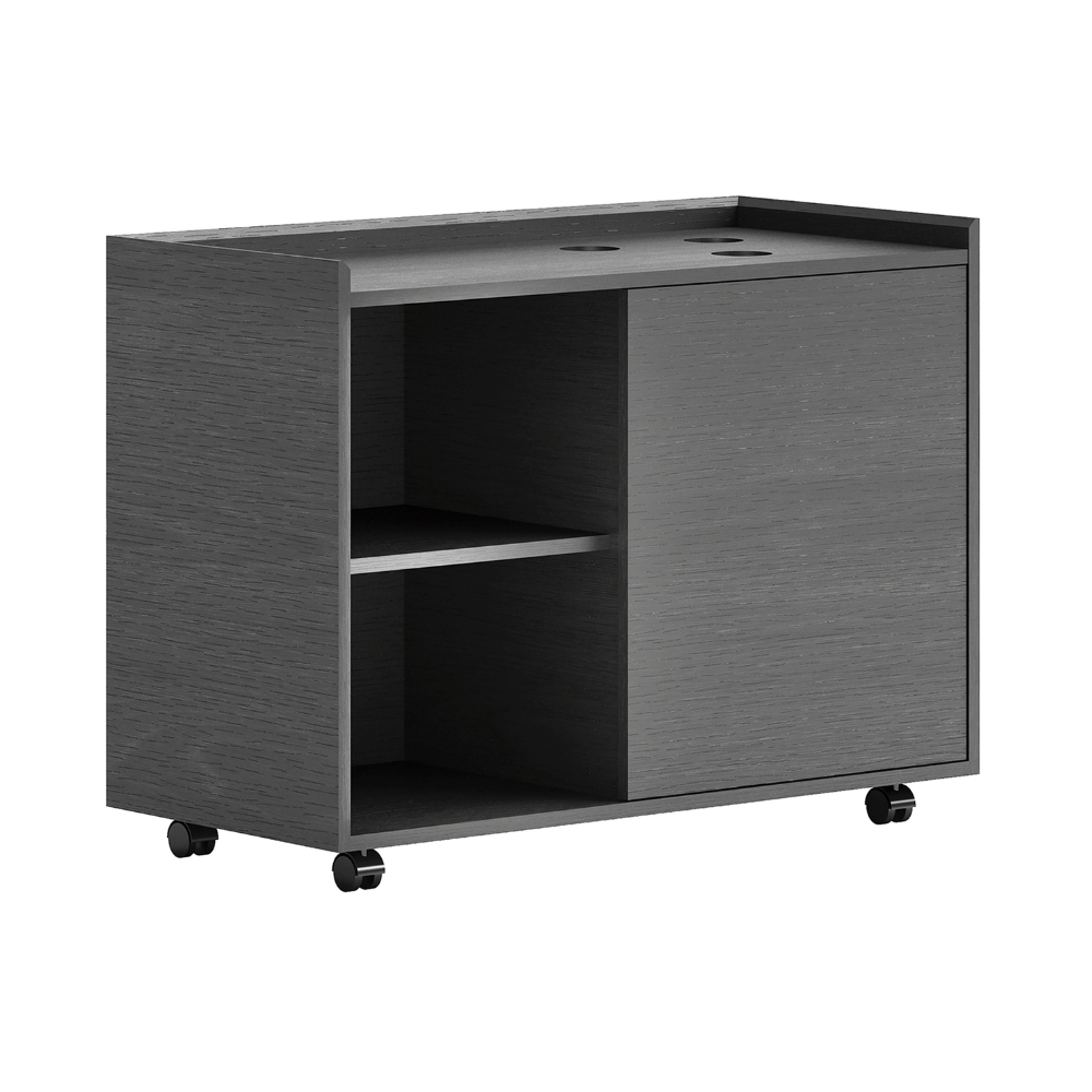 View-A Premium Modern Mobile Wooden Pantry Cabinet