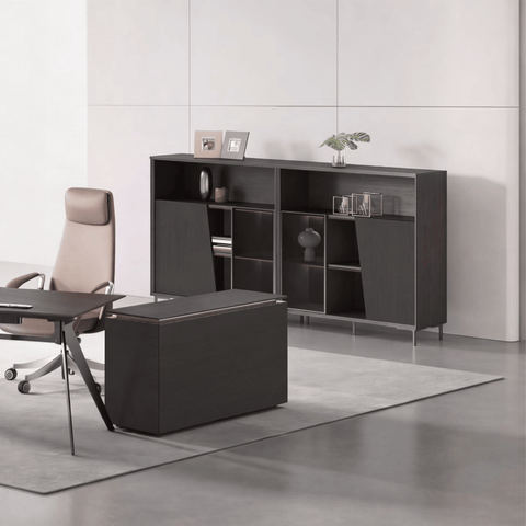 View-B Premium Modern Wooden Pantry Cabinet