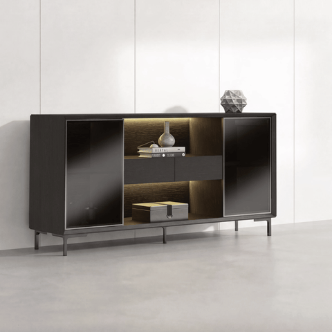 View-C Premium Modern Extended Wooden Pantry Cabinet