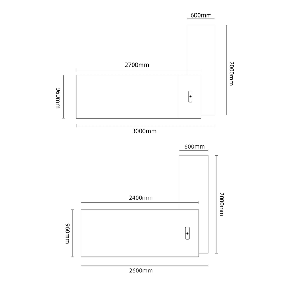 Vision-B Premium Luxury Advance Office Executive Desk