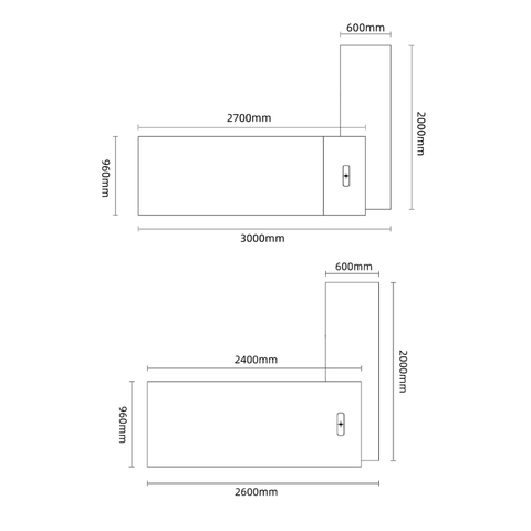 Vision-B Premium Luxury Advance Office Executive Desk