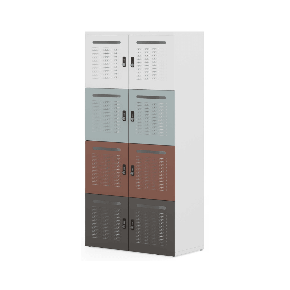 Vita Office Combination Locker Metal Storage Cabinet - Gavisco Office Furniture