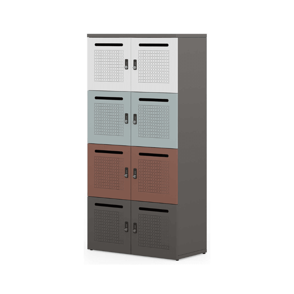 Vita Office Combination Locker Metal Storage Cabinet - Gavisco Office Furniture