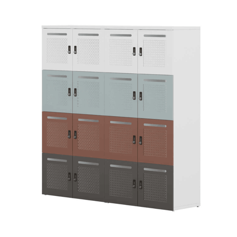 Vita Office Combination Locker Metal Storage Cabinet - Gavisco Office Furniture