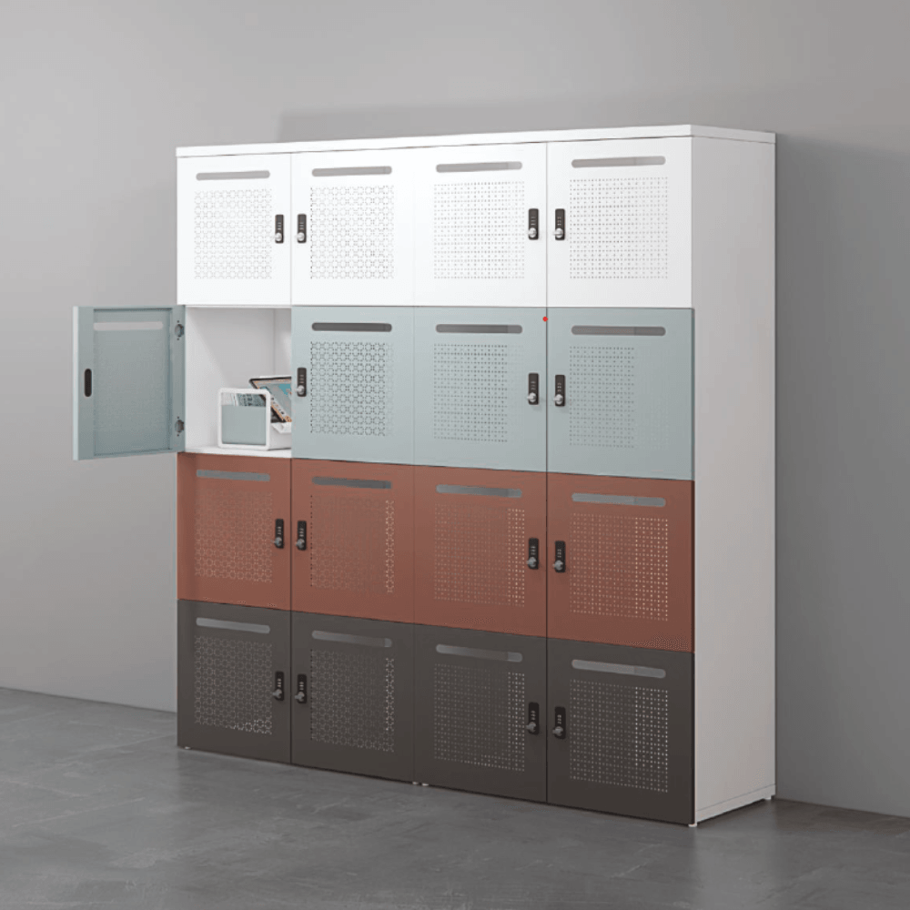 Vita Office Combination Locker Metal Storage Cabinet - Gavisco Office Furniture