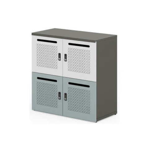 Vita Office Combination Locker Metal Storage Cabinet - Gavisco Office Furniture