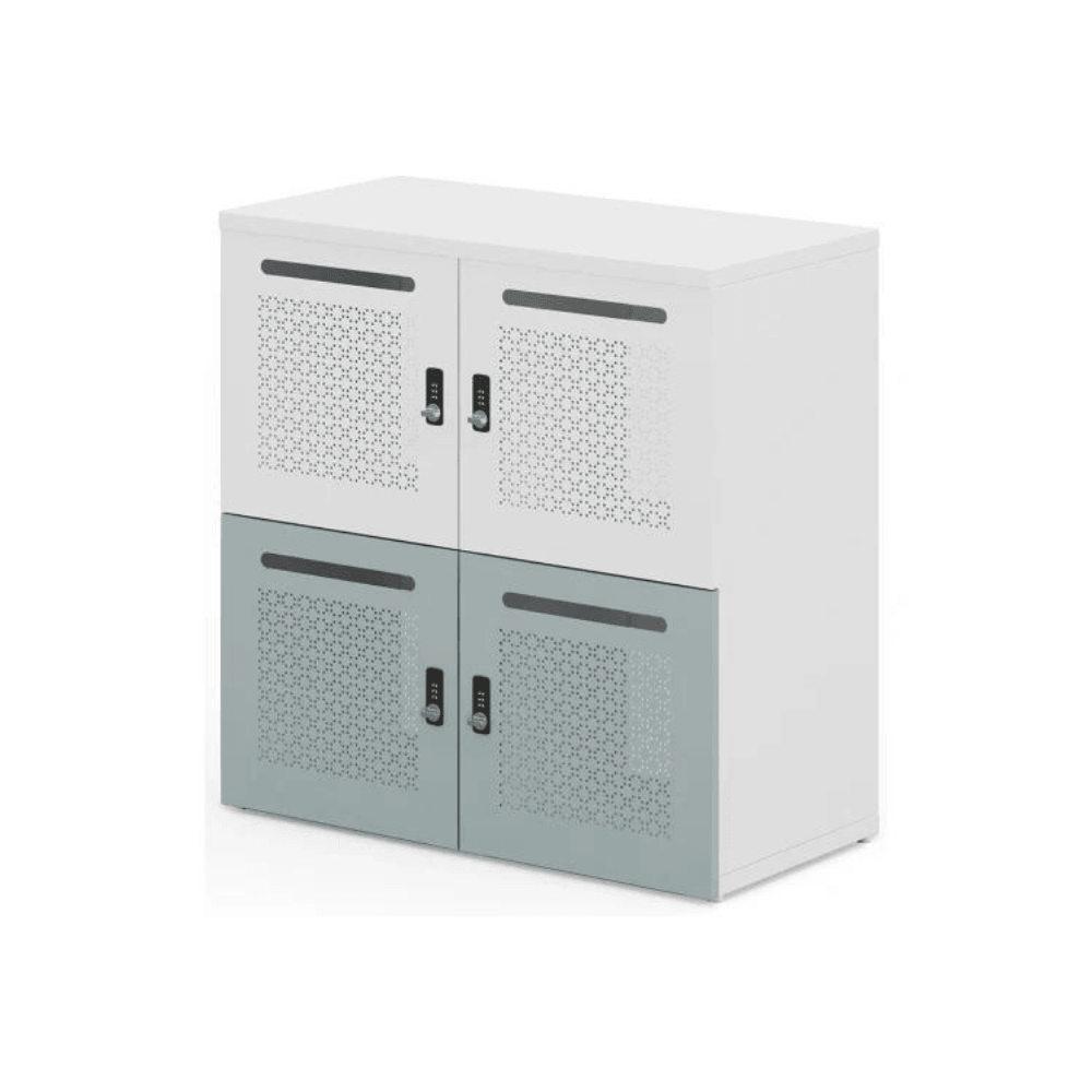 Vita Office Combination Locker Metal Storage Cabinet - Gavisco Office Furniture