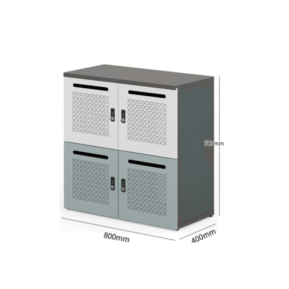 Vita Office Combination Locker Metal Storage Cabinet - Gavisco Office Furniture