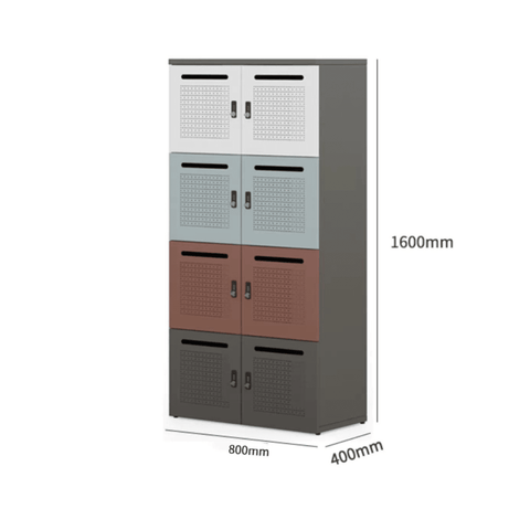 Vita Office Combination Locker Metal Storage Cabinet - Gavisco Office Furniture