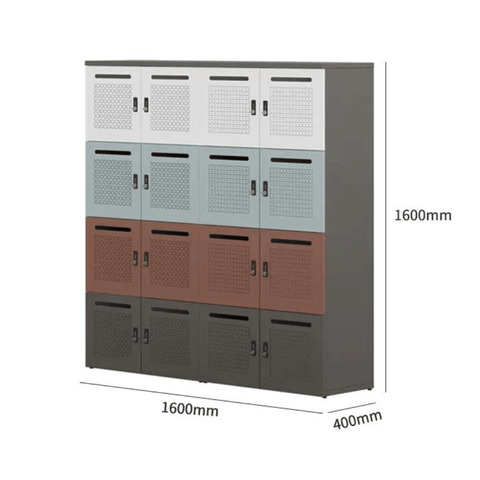 Vita Office Combination Locker Metal Storage Cabinet - Gavisco Office Furniture