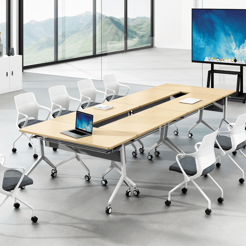 Vita Modular Training Desk Mobile Folding Table