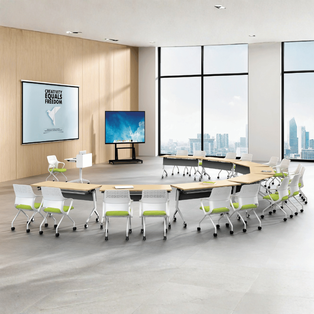 Vita Modular Training Desk Mobile Folding Table