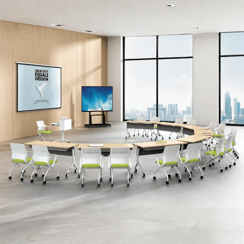 Vita Modular Training Desk Mobile Folding Table