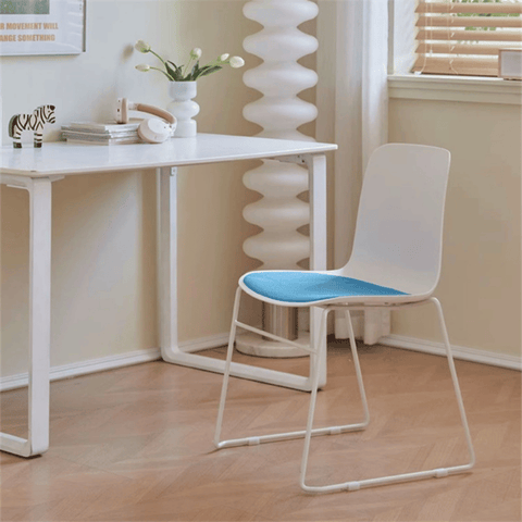 Viva Simple Cushion Stackable Plastic Side Chair