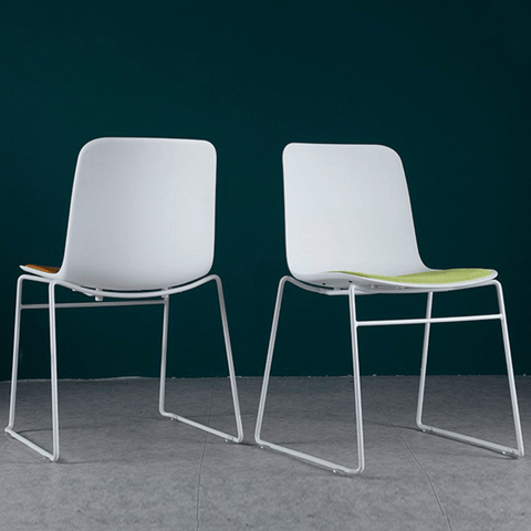 Viva Simple Cushion Stackable Plastic Side Chair
