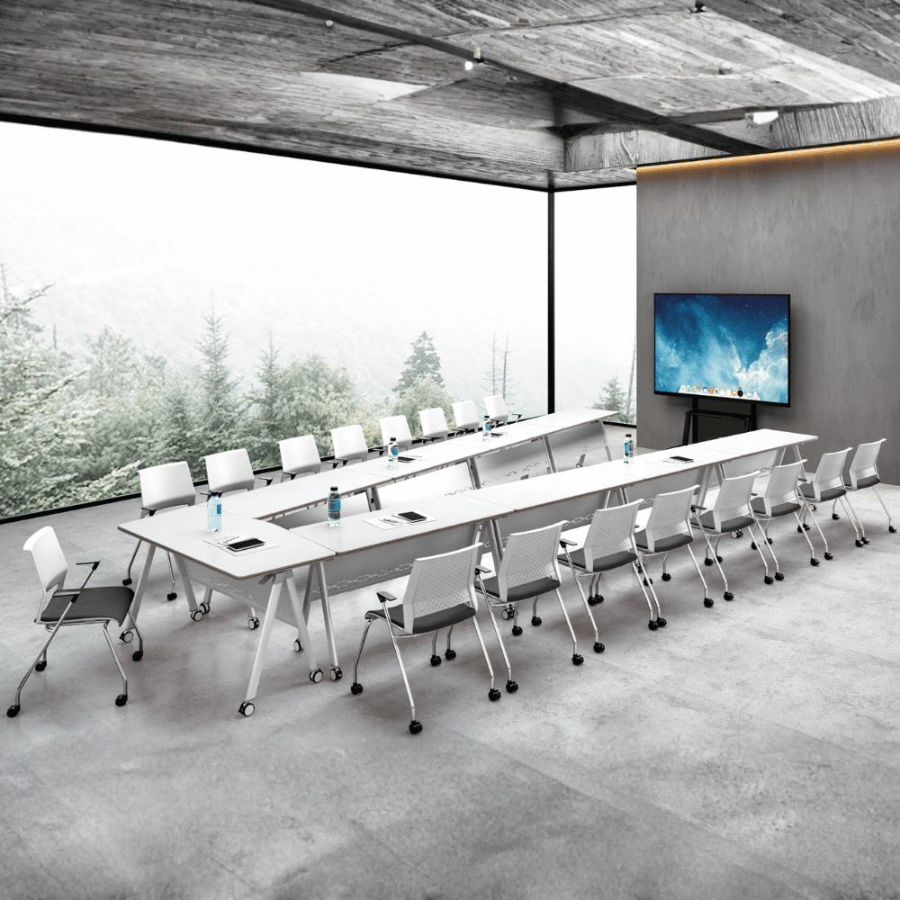 Watson Modern Training Desk Mobile Folding Table