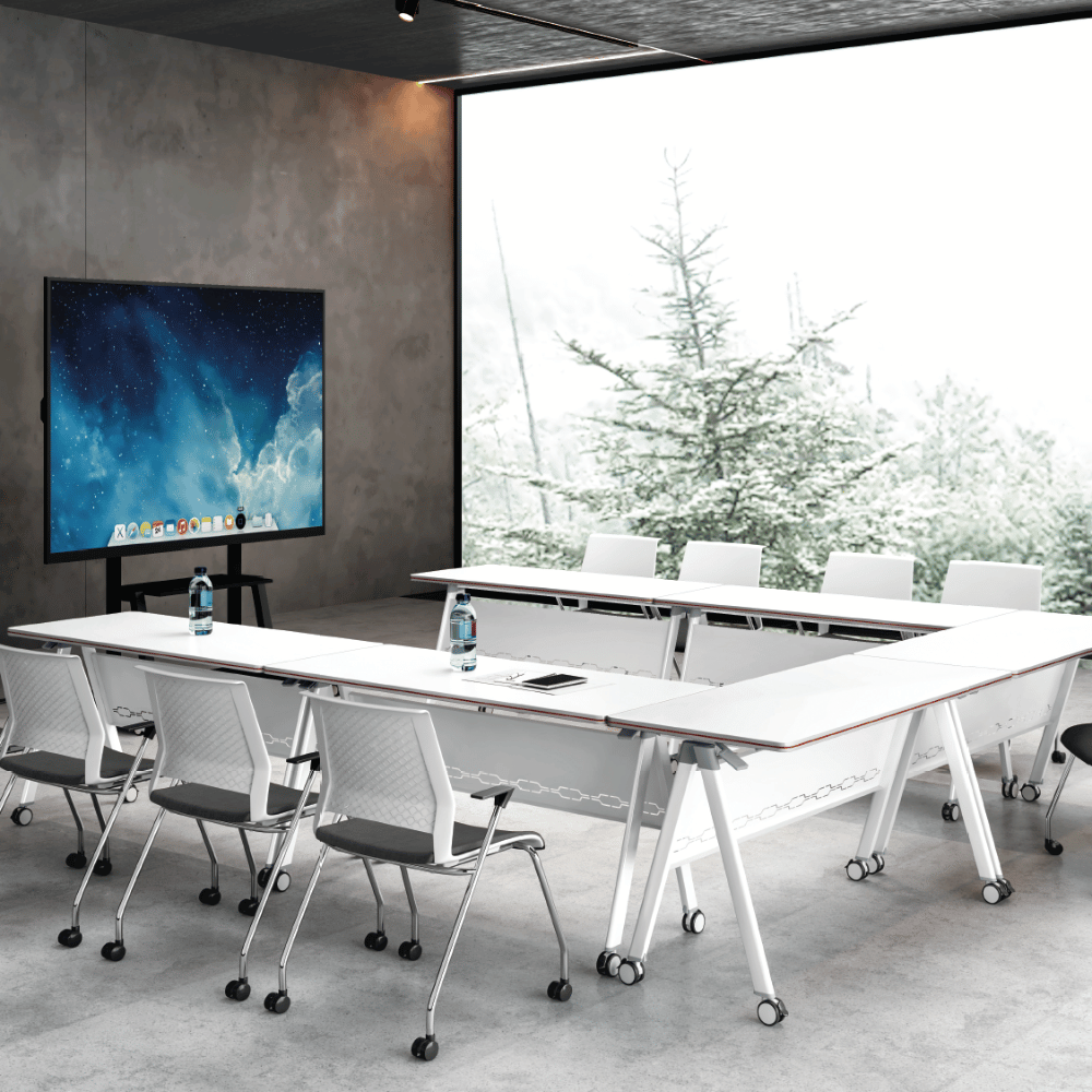 Watson Modern Training Desk Mobile Folding Table
