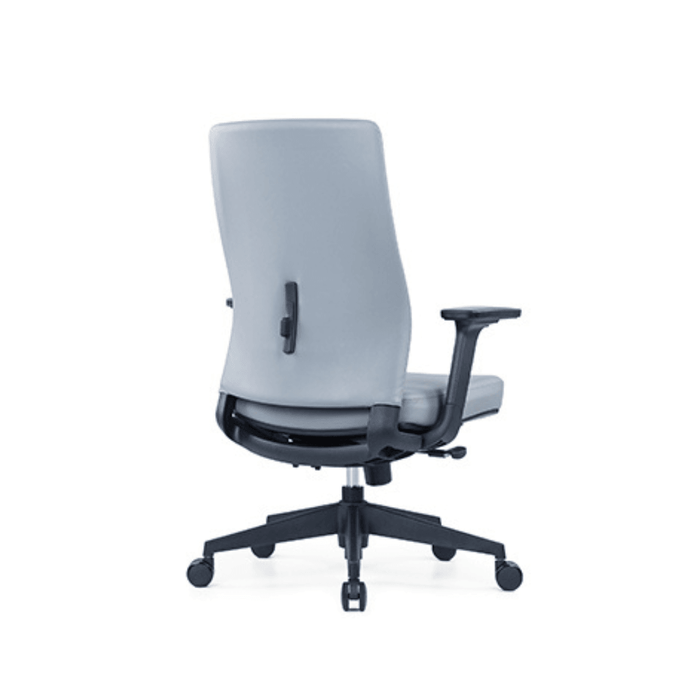 Wave-M Mid Back Office Leather Executive Chair - Gavisco Premium Office Furniture