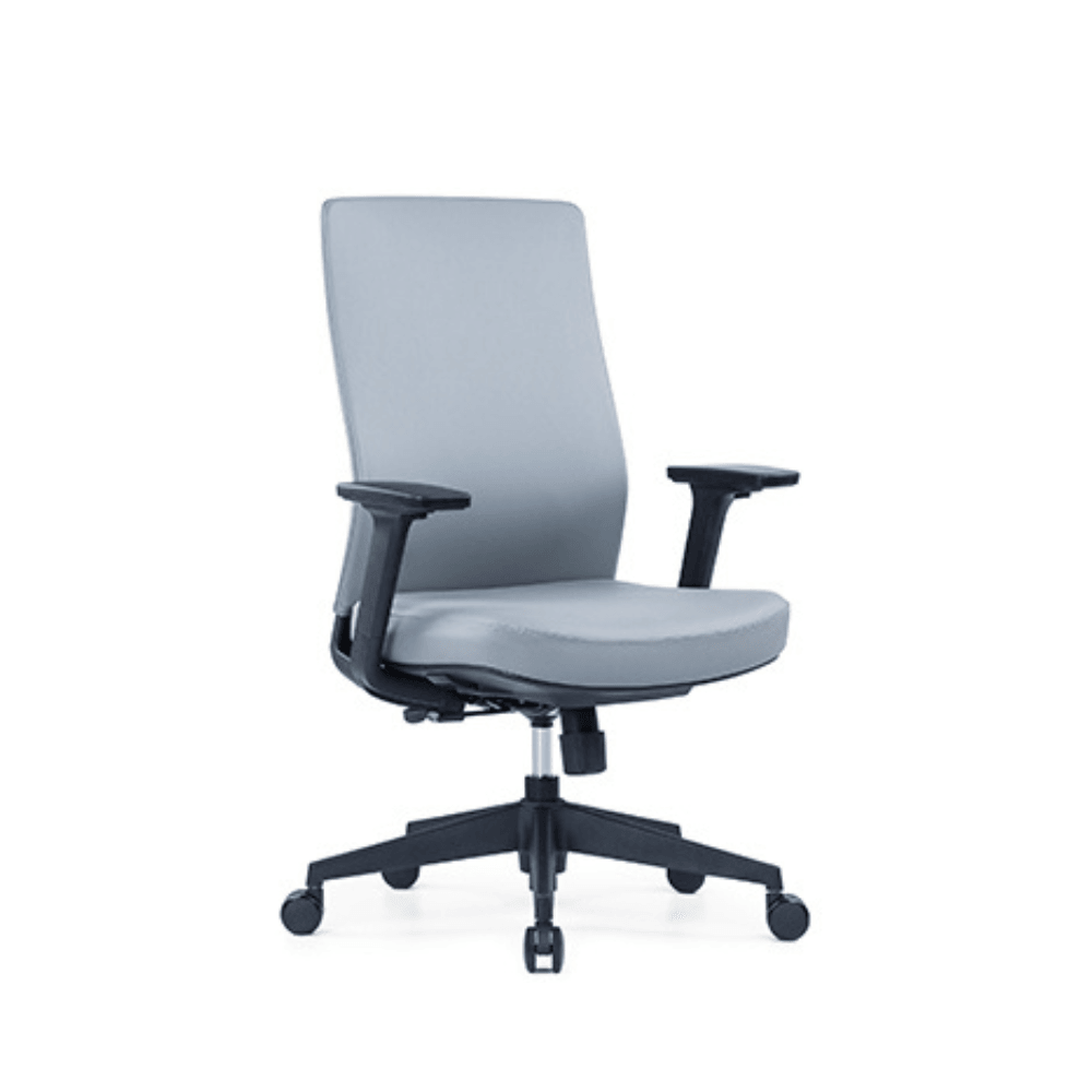 Wave-M Mid Back Office Leather Executive Chair - Gavisco Premium Office Furniture